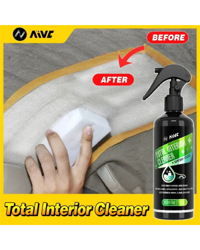 Car Total Interior Cleaner Agent Ceiling Cleaner Leather Flannel Woven