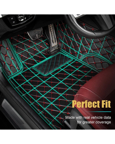 Alfombrillas de cuero impermeables para coche, accesorios para Chevrolet Aveo MK2 Sonic 2017, 2016, 2015, 2014, 2013, 2012, 2011