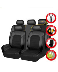 Fundas de cuero para asiento de coche, Protector de tela para Chevrolet, Orlando, Equinox, silverado, Suburban, Sonic, LT-RS, Sa