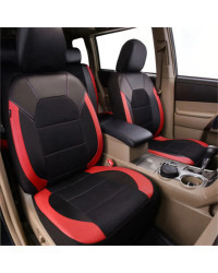 Fundas de cuero para asiento de coche, Protector de tela para Chevrolet, Orlando, Equinox, silverado, Suburban, Sonic, LT-RS, Sa