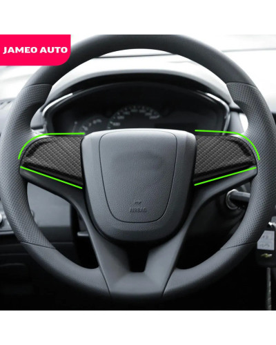 Jameo-Botones de volante de estilo de coche, cubierta de protección, pegatina embellecedora, accesorios para Chevrolet Orlando