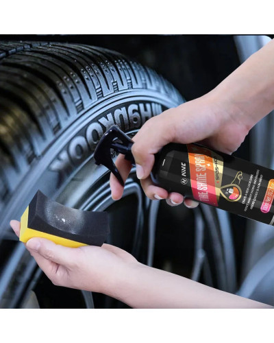 Car Tire Shine Coating Tyre Gloss Plastic Rubber Wheel Restorer Agent 