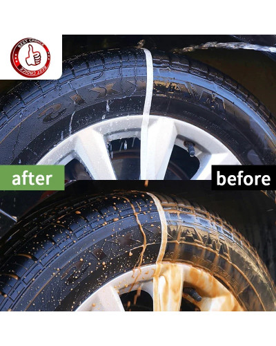 Car Tire Shine Coating Tyre Gloss Plastic Rubber Wheel Restorer Agent 