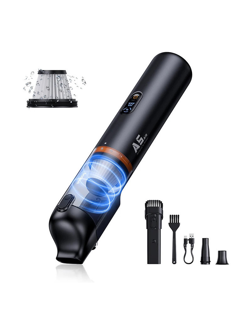 Baseus A5 Air Car Vacuum Cleaner 2-in-1 Powerful Wireless Cleaner Stro