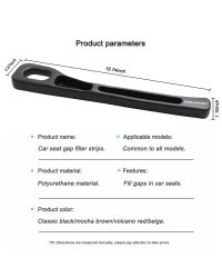 Tapón para hueco de asiento de coche, tira de relleno a prueba de fugas para Chevrolet Equinox 2017, 2021, Malibu, Cruze, Sonic,
