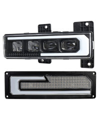 Luz LED derecha o izquierda para Chevy GMC C/K, 1988, 1998, 1500, Silverado, Tahoe Yukon, 2500-3500