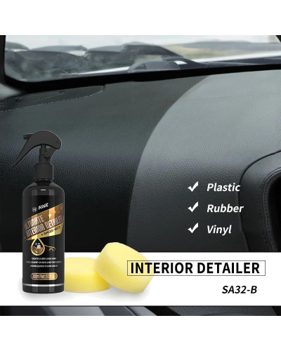 Plastic Trim Restorer Back To Black For Car Plastic Rubber Vinyl Gloss