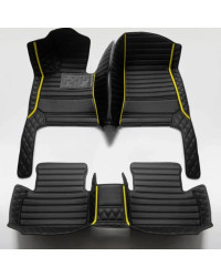 Alfombrillas 3D de estilo de lujo para coche, accesorios interiores para Chevrolet Spark 2004-2012 Captiva 2008-2017 Camaro 2010