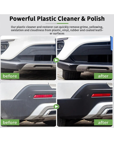 Plastic Trim Restorer Back To Black For Car Plastic Rubber Vinyl Gloss