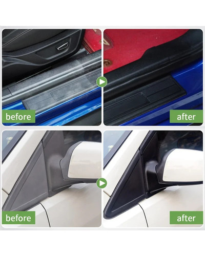 Plastic Trim Restorer Back To Black For Car Plastic Rubber Vinyl Gloss