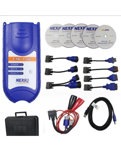 Newest For NEXIQ USB LINK 125032 Diesel Truck Interface OBD2 Diagnosti