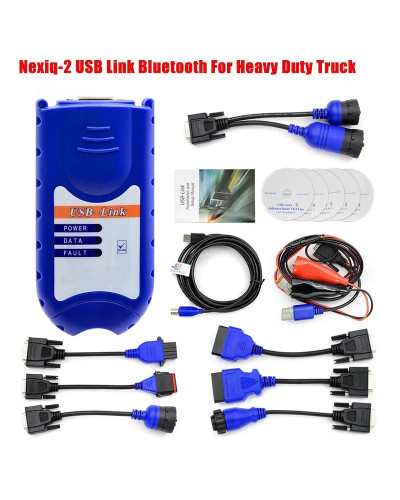 Newest For NEXIQ USB LINK 125032 Diesel Truck Interface OBD2 Diagnosti