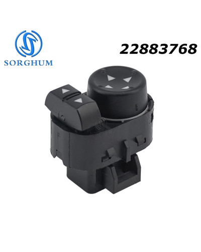 SORGHUM-Interruptor de ajuste de Control de espejo retrovisor de coche, para Chevrolet HHR Impala Malibu Monte Carlo 22883768 15