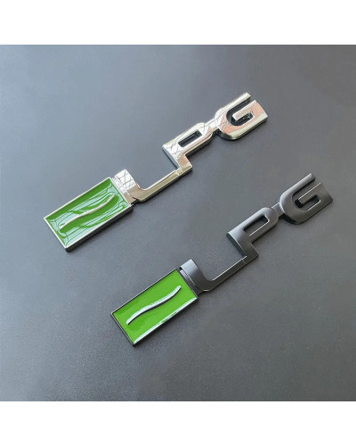 Logotipo 3D de Metal GLP para coche, emblema de reacondicionamiento, pegatina de puerta, insignia, decoración de carrocería, est