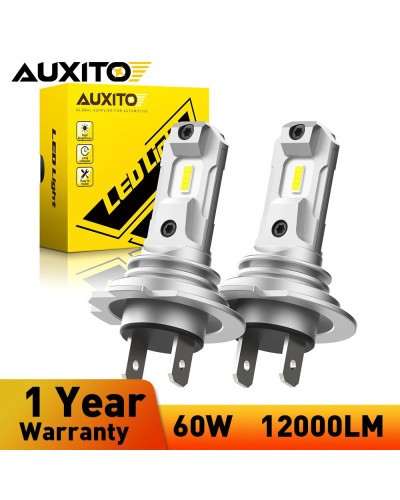 AUXITO-luces LED Turbo H7...