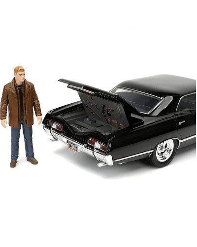 Jada-coche de aleación de Metal fundido a presión para niños, vehículo de juguete de alta simulación, modelo Chevrolet Impala SS