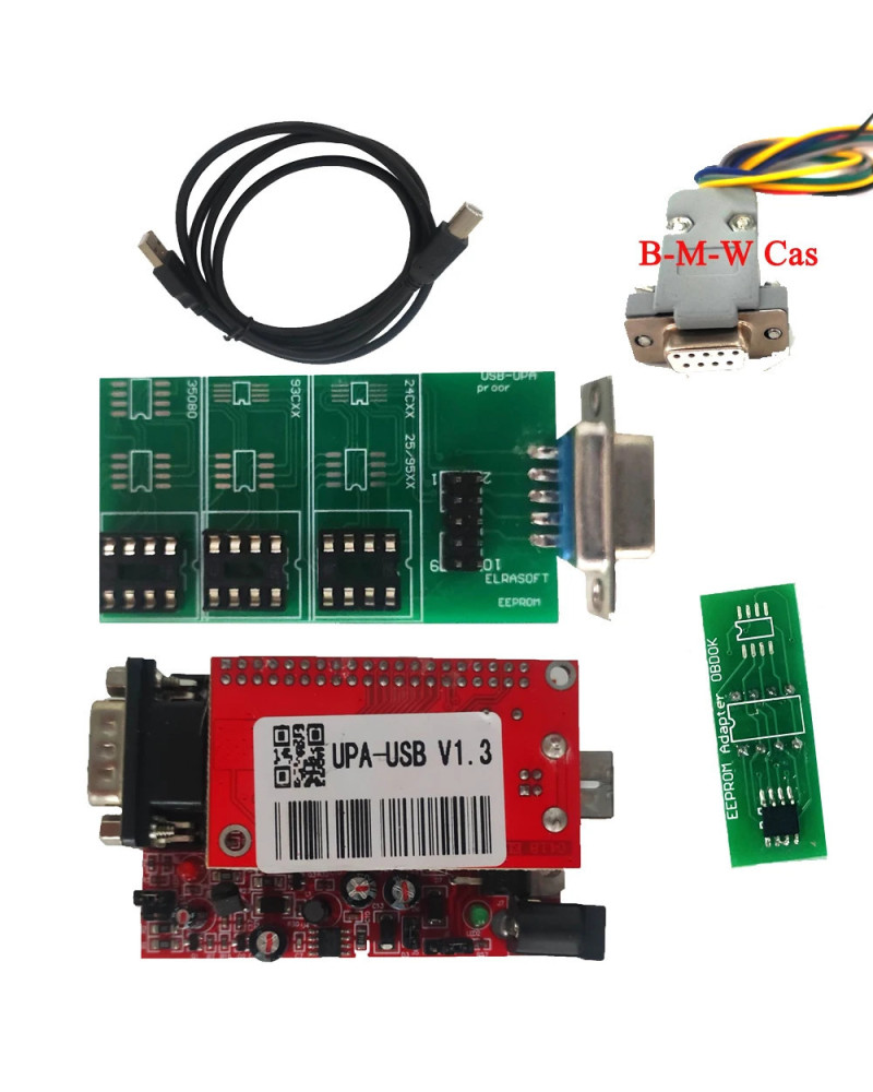 UPA USB V1.3 ECU Programmer Full Adapter Chip Tuning Tool with Test Ca