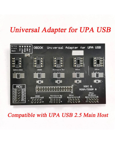 UPA USB V1.3 ECU Programmer Full Adapter Chip Tuning Tool with Test Ca