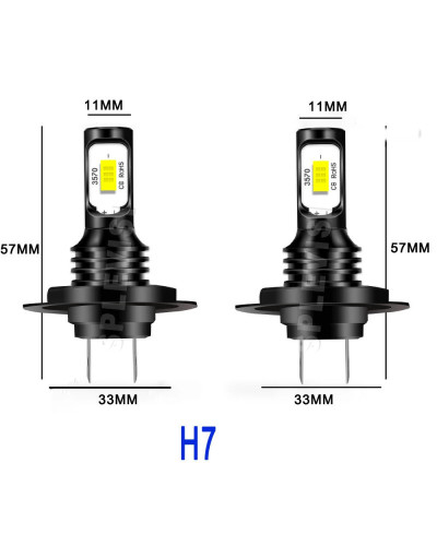 Faro LED H7 de 70W para Chevrolet Captiva, luz de cruce, blanco, 2006, 2007, 2008, 2009, 2010, 2011, 2012, 2013, 2014, 2015, 201