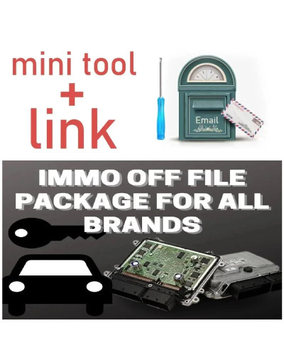 IMMO OFF SOFTWARES + DASH MILLEAGE CORRECTION + AIRBAG CRASH CLEAR/ TO