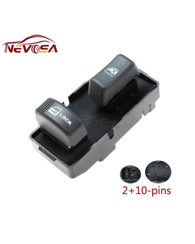 Novosa-Interruptor de Ventanilla de coche eléctrico, accesorio para Chevrolet Blazer, Suburban S10, Tahoe, GMC Jimmy, 15151356, 