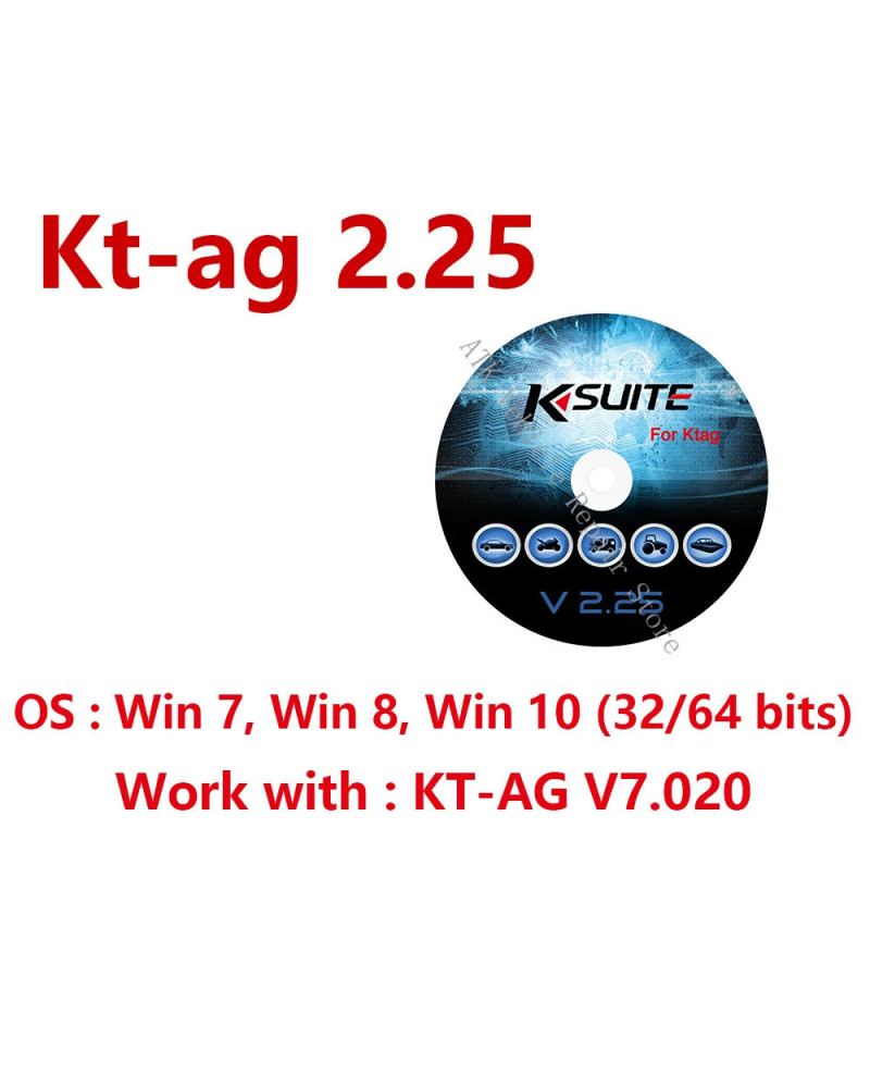 Diagnostic Software Kt-ag 2.25 with Crack 1996-2016 Car Truck ECU Work