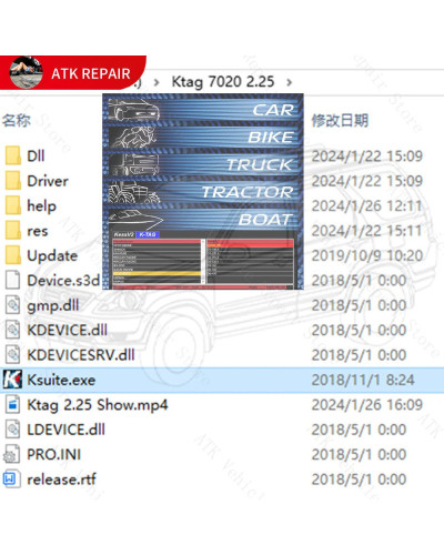 Diagnostic Software Kt-ag 2.25 with Crack 1996-2016 Car Truck ECU Work