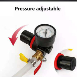 Universal Car Coolant Water Tank Leakage Detector Radiator Pressure Tester Gauge Automotive Inspection Tools Drop Shipping