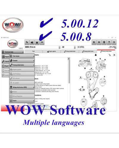 5.00.12 WOW Snoo-per 5.00.8 R2 With Keygen Diagnostic software inspect