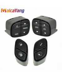 Botones de regulador de volante para coche, interruptor de Control de volumen de Radio, compatible con Chevy Silverado, GMC, Yuk