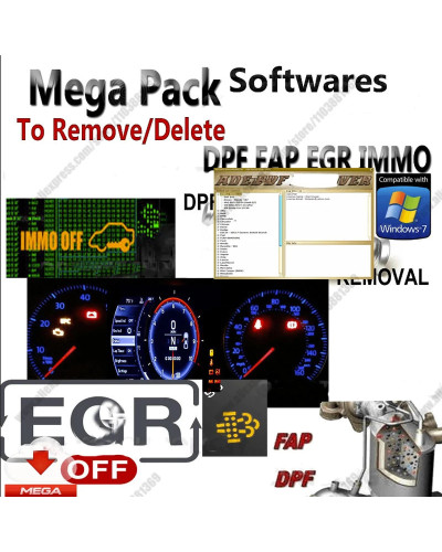 DTC remover 10 ECU Gifts and DPF+EGR+Lambda+Remover v2017_05 Version S