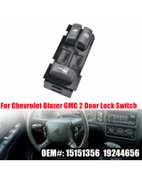 Interruptor de ventana eléctrico para GMC Jimmy Sonoma Yukon, 15151360, 15151362, Chevrolet C K Series Blazer S10 Tahoe 15151356