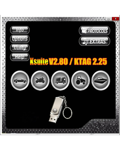 2024 Ksuite 2.80 Ktag 2.25 ECU Programming Car Truck Bike Tractros Boa