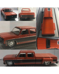 Máquina M2 1:64 modelo de coche de aleación 1975, Chevrolet GMC Coke, Día de los muertos, edición oculta, Serie de camionetas, r