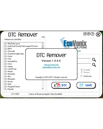 ECU DTC Remover 1.8.8.5 DTCRemover Remove or Disable DTCs in Different