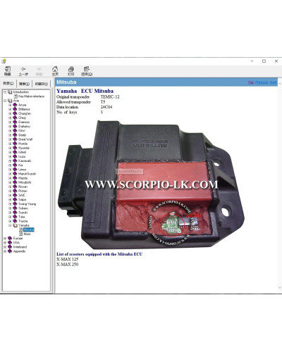 Immo off EEPROM Location Software Show Original Allowed Transponder Da