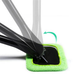 Car Window Cleaner Brush Kit Windshield Cleaning Wash Tool Inside Interior Auto Glass Wiper With Long Handle Car Accessories