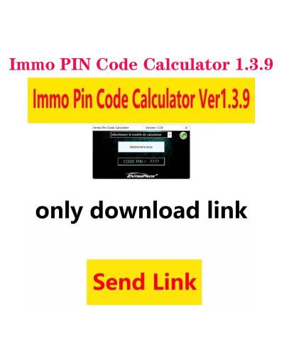 Immo PIN Code Calculator 1.3.9 software decode pin code on many PSA ec