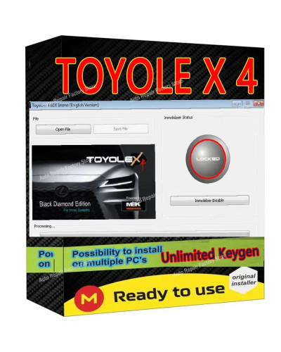 ToyoLex 4 BDE Software + TOYOTA LEXUS Stock File ECU Origin 3000 files