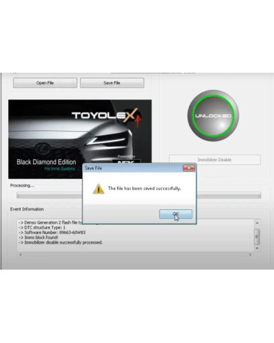 ToyoLex 4 BDE Software + TOYOTA LEXUS Stock File ECU Origin 3000 files