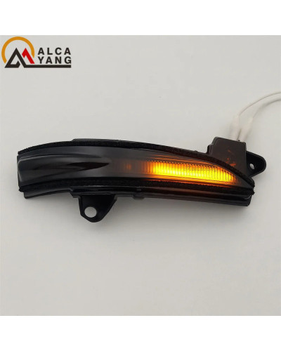 2 uds intermitente dinámico para Ford Fusion Mondeo versión de EE. UU. luz indicadora de espejo de señal de giro LED 2013 2014 2