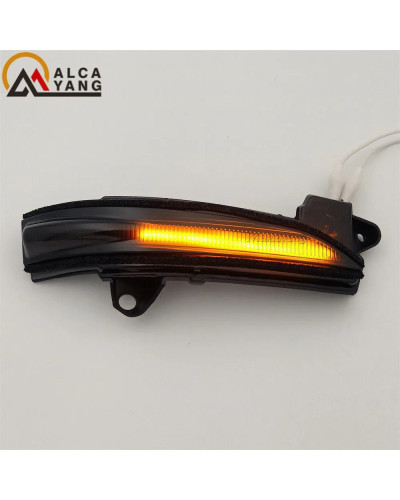 2 uds intermitente dinámico para Ford Fusion Mondeo versión de EE. UU. luz indicadora de espejo de señal de giro LED 2013 2014 2