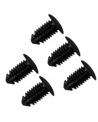 Clips de nailon para guardabarros de coche, retenedor de escudo de parachoques, remache de plástico para GM, Ford y Chrysler, ag