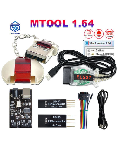 MTool V1.64 Mileage Programmer KM Adjustment Software ELS27 Dongle Den