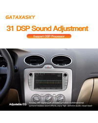 GATAXASKY-Radio Multimedia con Gps para coche, reproductor con Android, Carplay, WIFI, 7 pulgadas, para Ford Focus 2 s-max 2009-