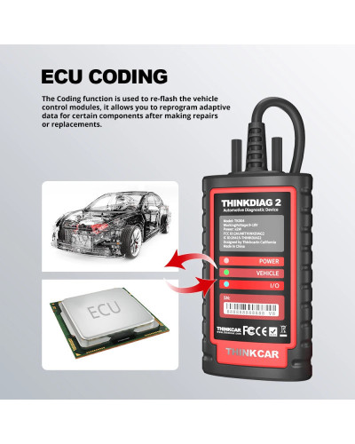 THINKCAR THINKDIAG 2 /KINGBOLEN Ediag Plus CAN FD All Systems 15 Reset