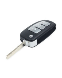 KEYYOU-llave remota de coche con Chip ID60/63, 3 botones, 433Mhz, para Ford Fusion, Focus, Mondeo, Fiesta, Galaxy, HU101/FO21 Bl