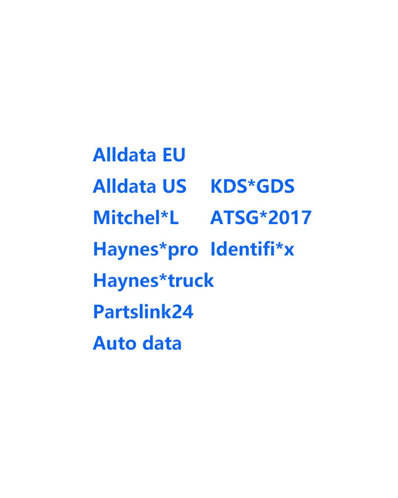 2025 Alldata Workshop Maintenance Online Software Auto Data Hayens Pro