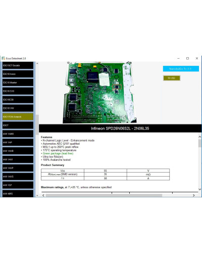 No Limited Ecus Datasheet 2.0 ECU Repair Software PCB Schematics with 