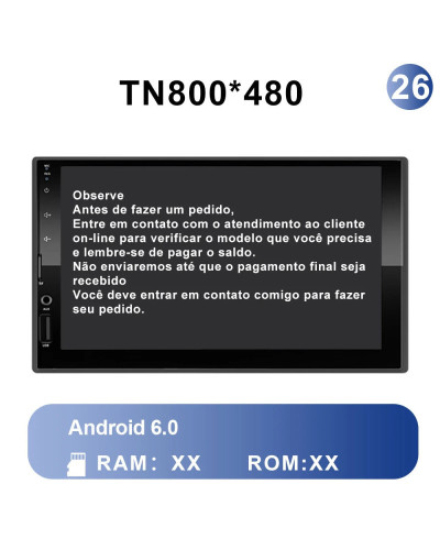 CAIXI-radio Multimedia con GPS para coche, reproductor con Android 13, estéreo, 2 Din, Carplay, para Toyota, Volkswagen, Nissan,